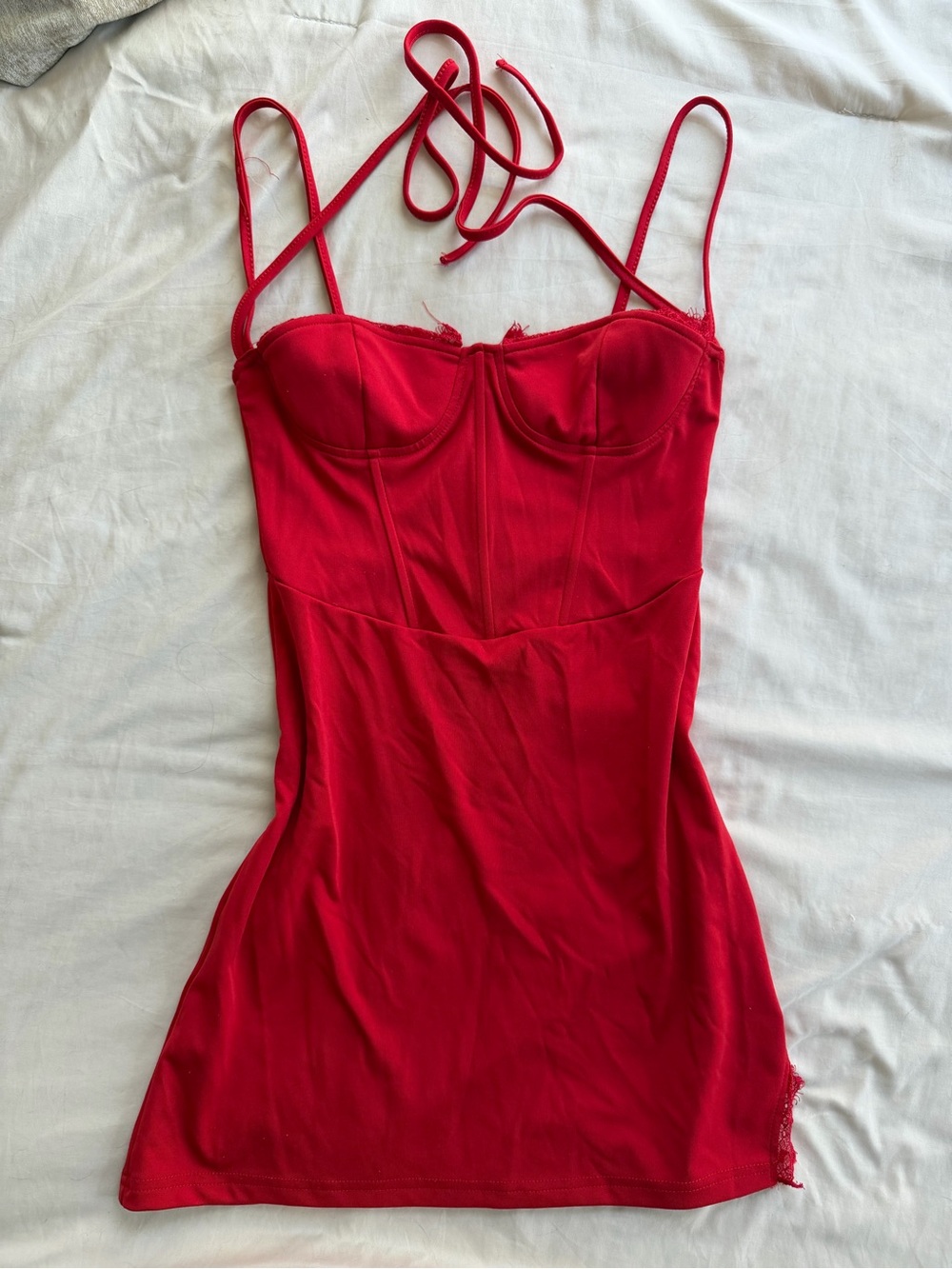 Copper Closet Red Mini Dress